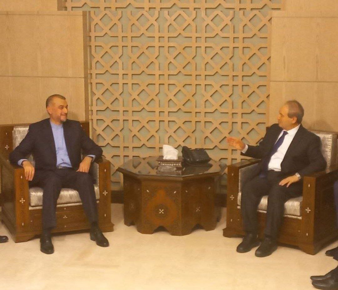 دیدار امیرعبداللهیان با وزیر خارجه سوریه/ تحولات فلسطین بررسی شد – خلیج فا