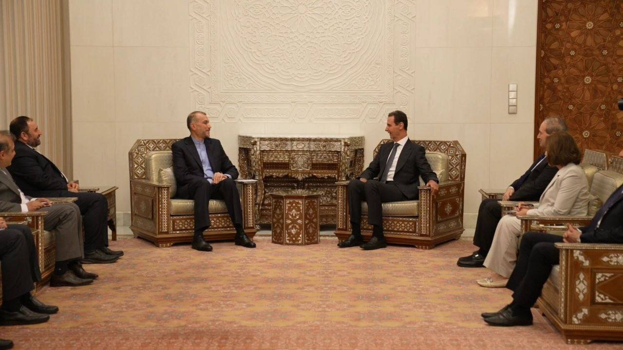 وزیر امور خارجه کشورمان با بشار اسد دیدار و گفت‌وگو کرد  – خلیج فا