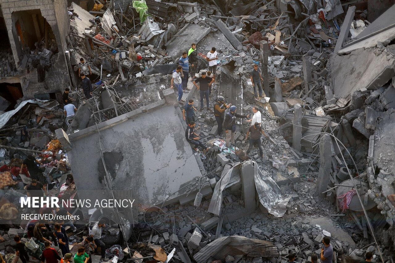 ۲۷۰۰ فلسطینی همچنان زیر آوار منازل بمباران شده هستند – خلیج فا